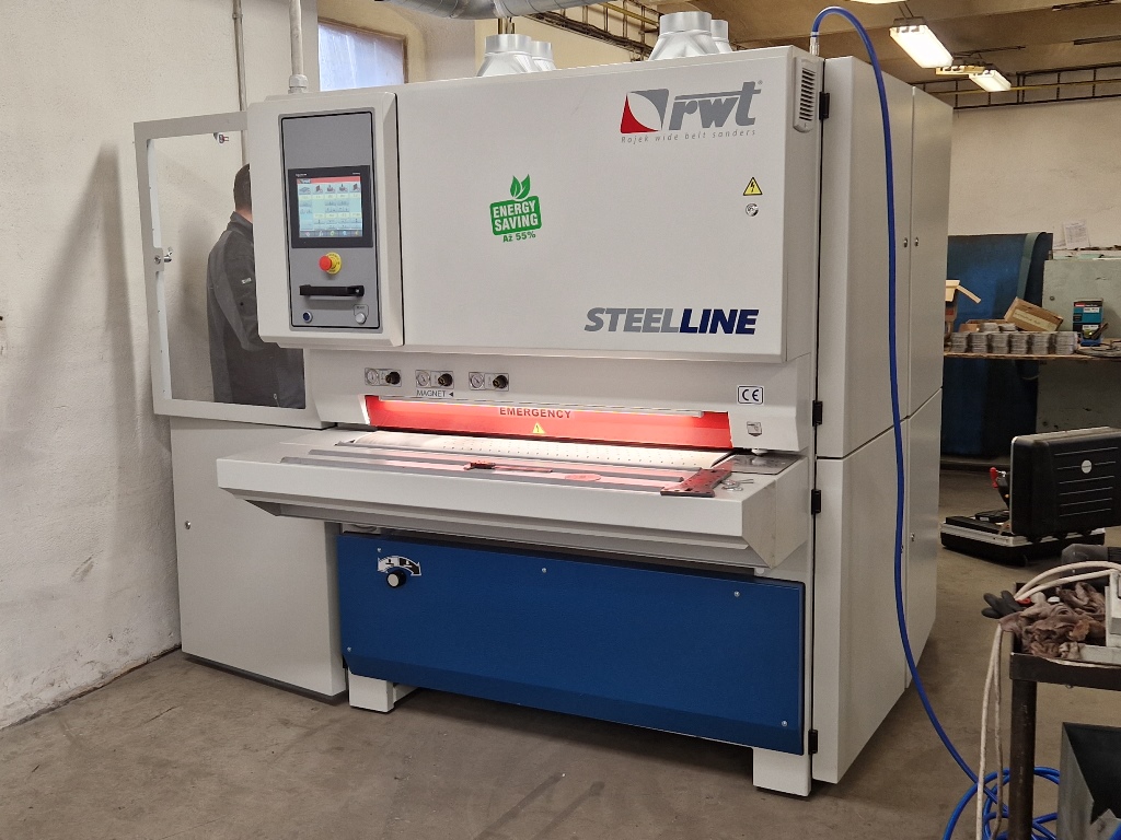 Instalace odjehlovacího stroje BSM 1100 RDDR nedaleko Brna