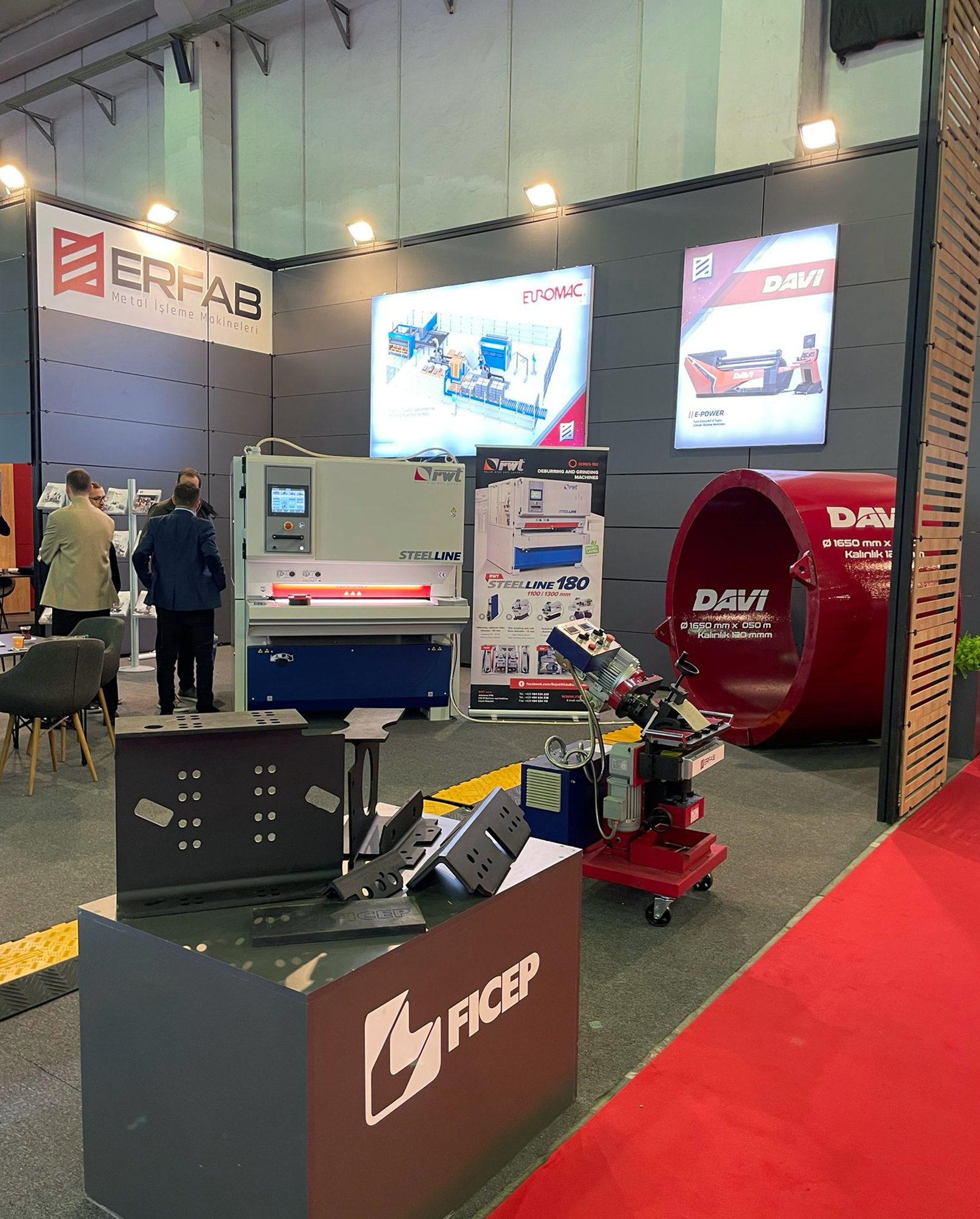 RWT at the BUMATECH show in Bursa, Turkiye