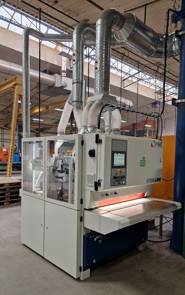 Installation of the deburring machine BSM 1100 RDA in the Hradec Králové Region