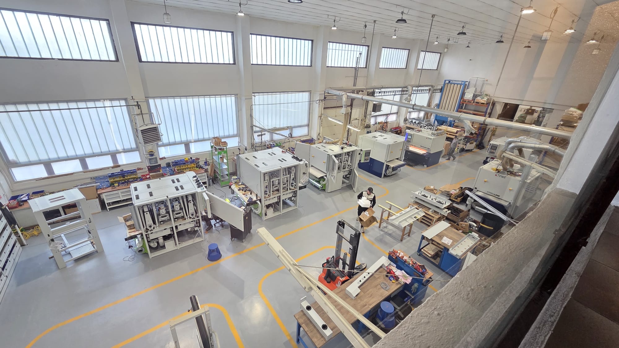 Machine assembly is in full swing