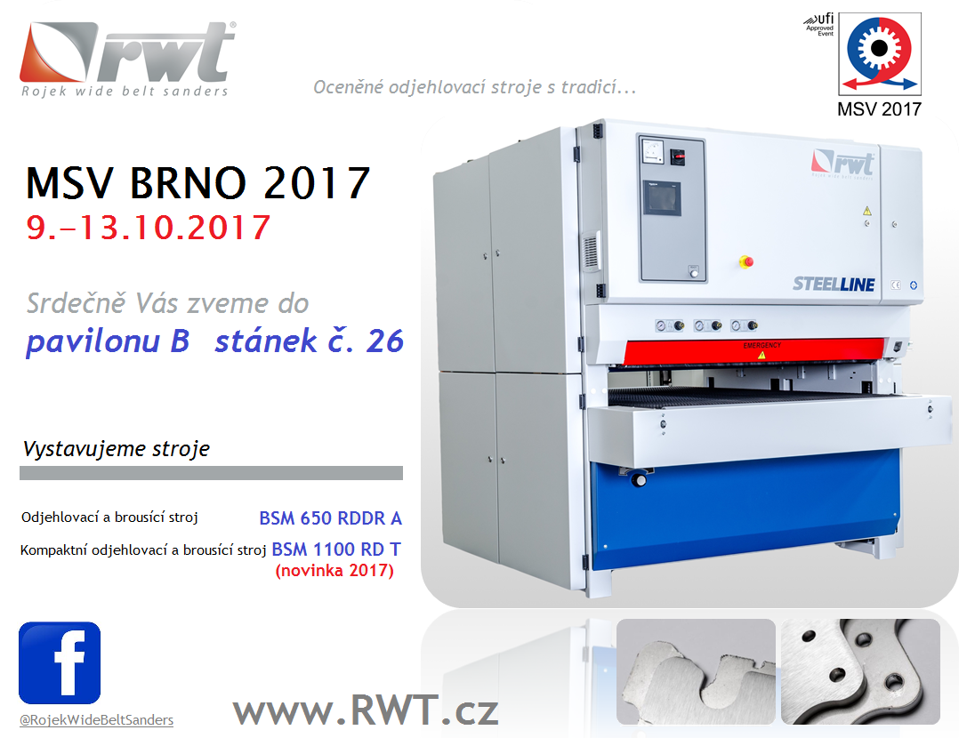 MSV 2017 Brno (CZ) 9.-13.10.2017