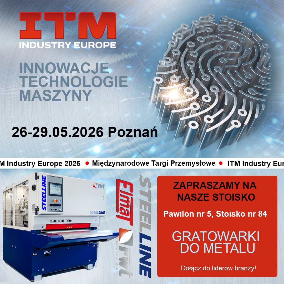 Pozvánka na veletrh ITM Industry Europe Poznaň (26.-29.5.2026)
