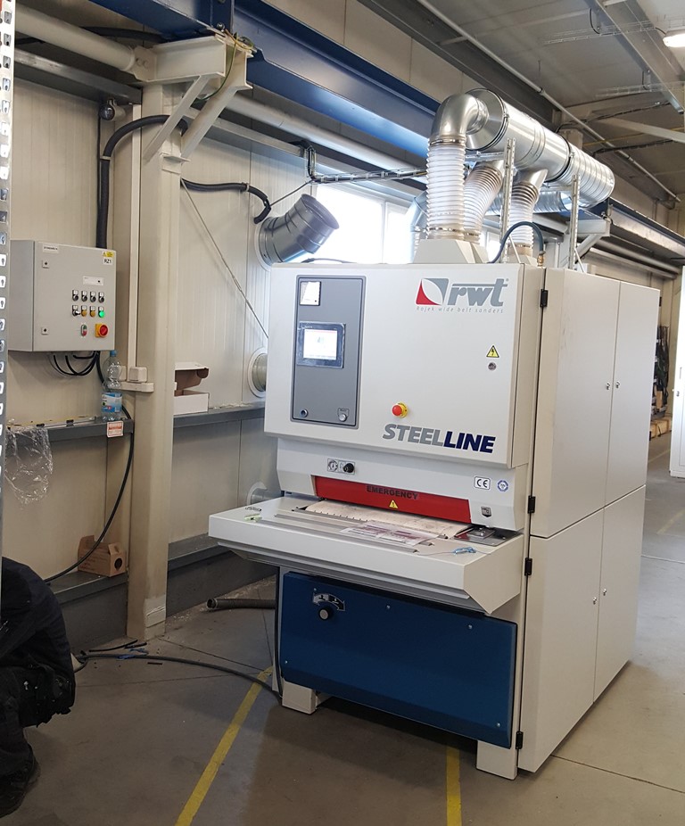 Installation of the deburring machine BSM 650 RDD near Šumperk