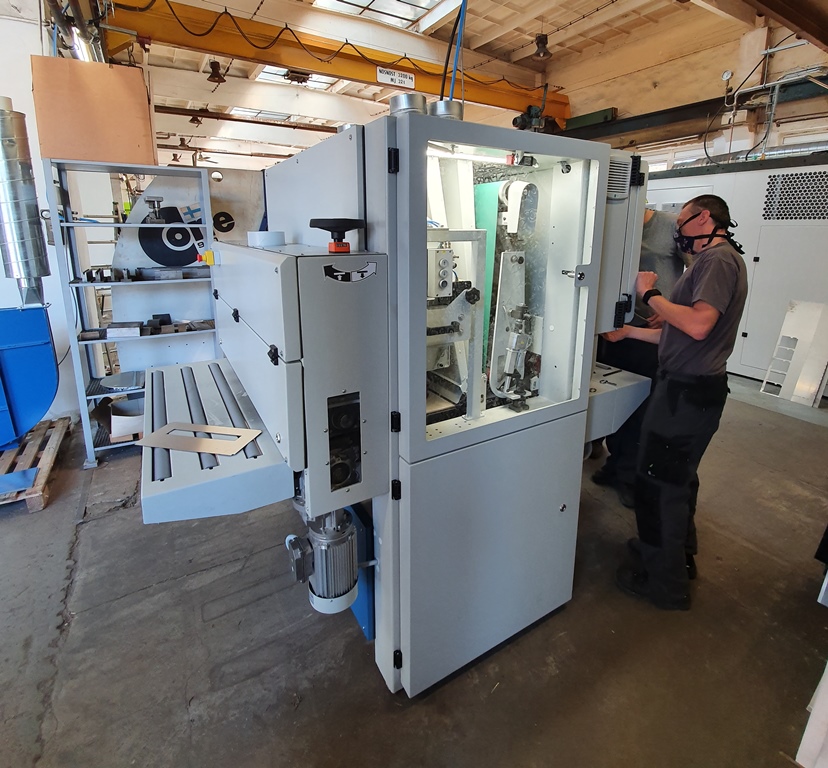 Instalación de la máquina BSM 1100 RDT